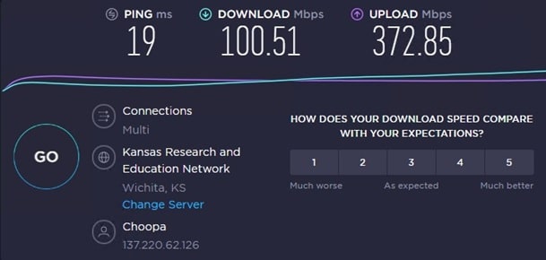 Ping Test Record