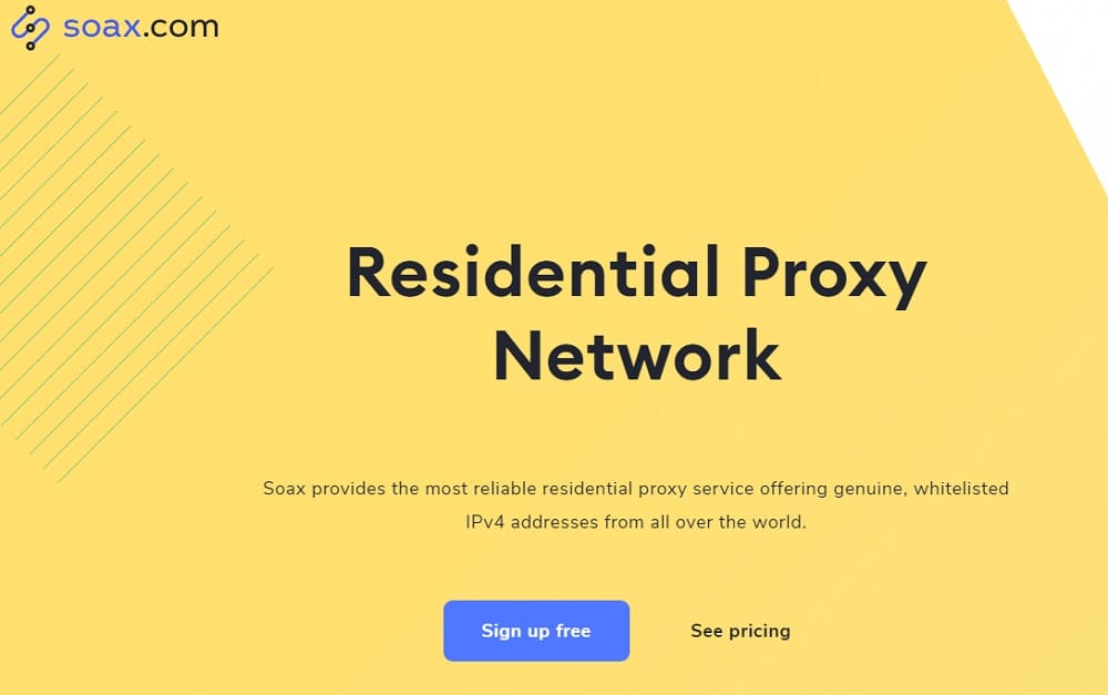 Soax Residential Proxy Network
