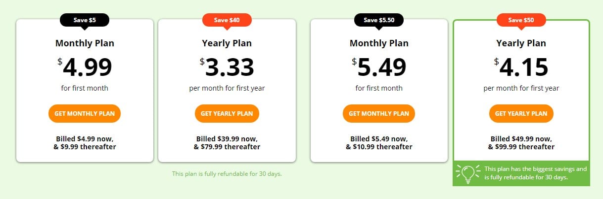 IPvanish Plan and Pricing