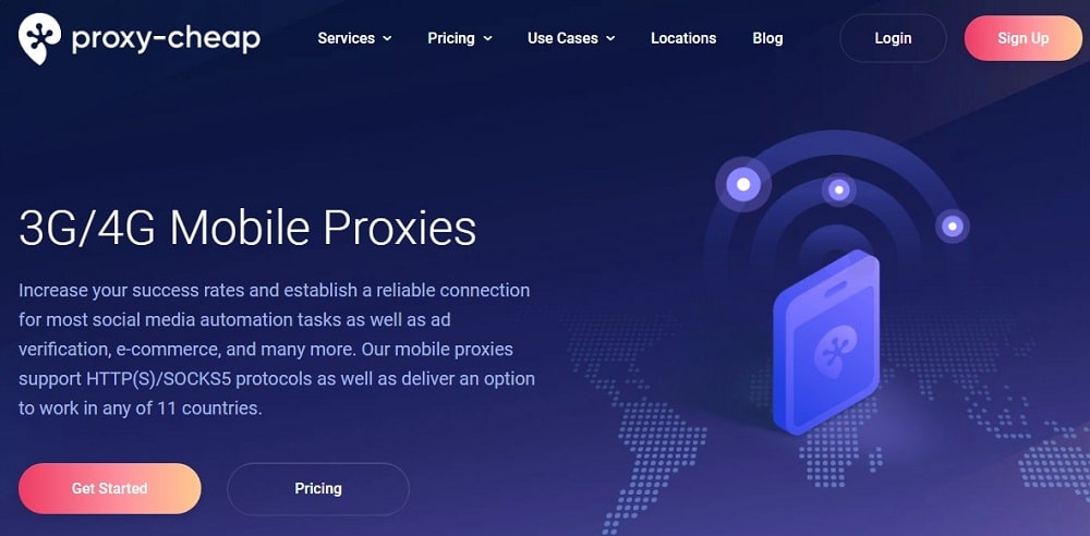 Proxy Cheap Mobile proxies Overview