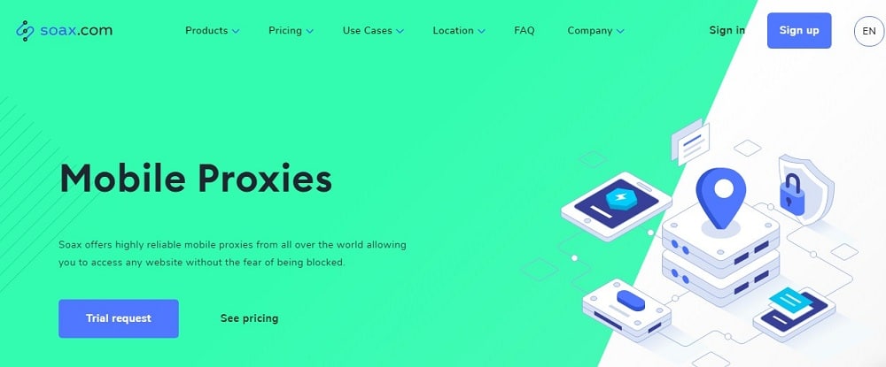 Soax Mobile proxies Overview