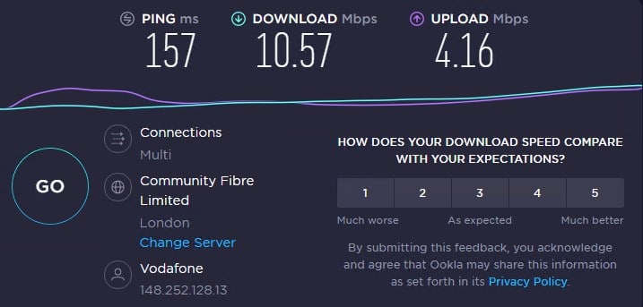 Thesocialproxy ip 5 speed test