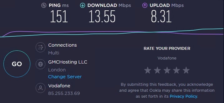 Thesocialproxy ip 9 speed test