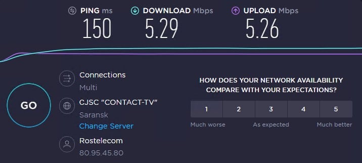 astroproxy Ip 2 speed test