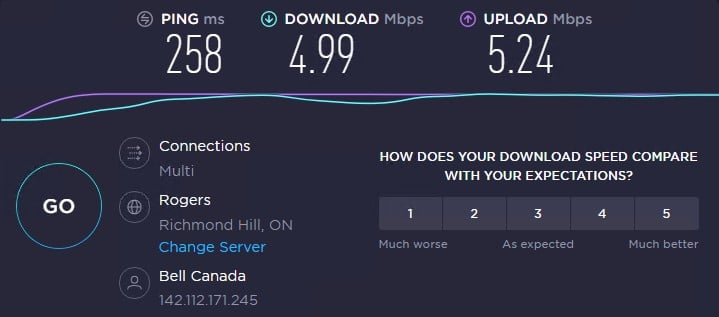 astroproxy Ip 3 speed test