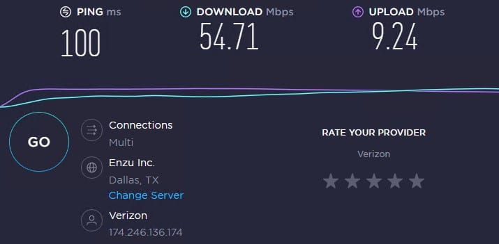 IP test 10 with proxyguys