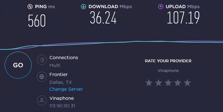 IP test 4 with hydraproxy