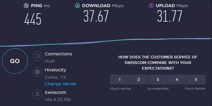 IP test 5 with hydraproxy