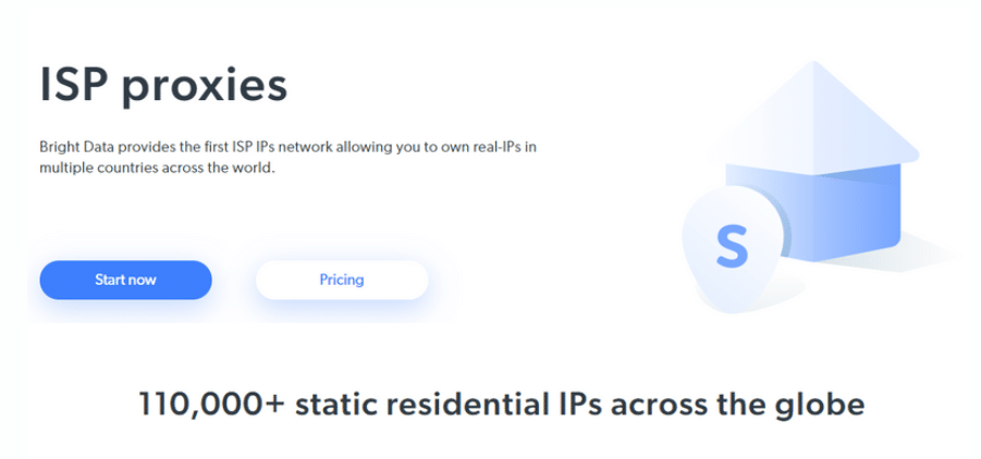 Brihgt Data Static residential proxie for Instagram