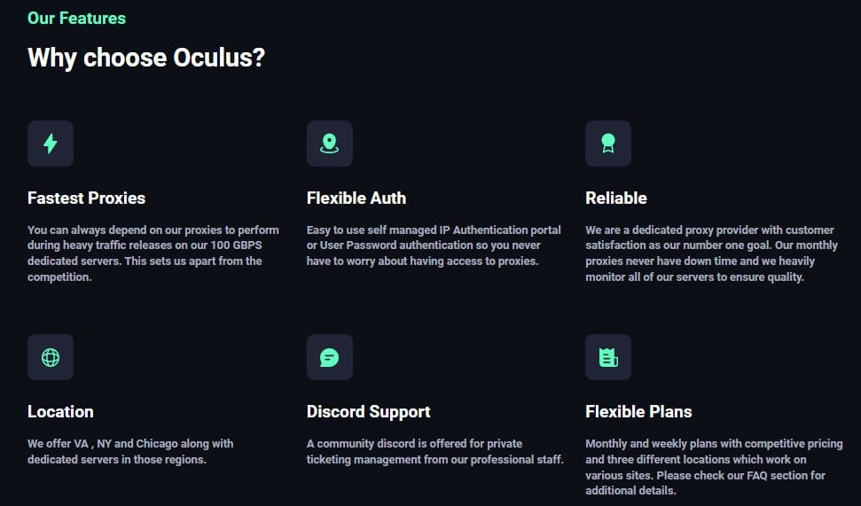 Ocolus Proxies Feature