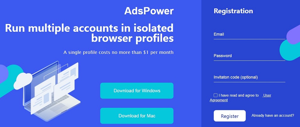 AdsPower Homepage