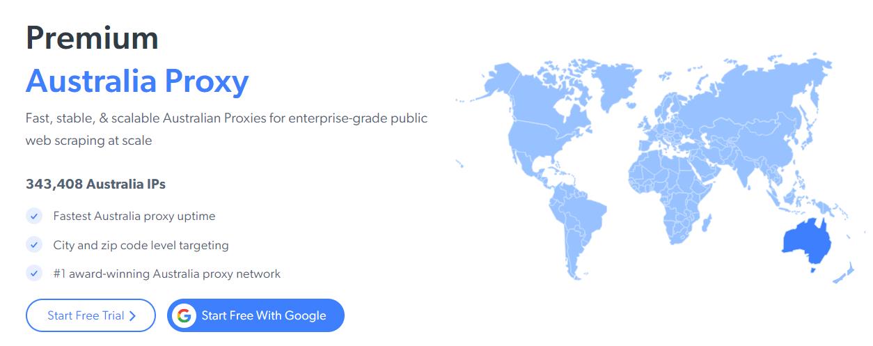 Bright Data Australia Proxy