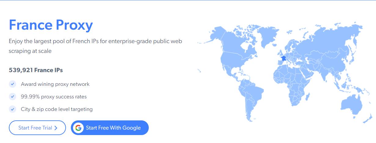 Bright Data France Proxy