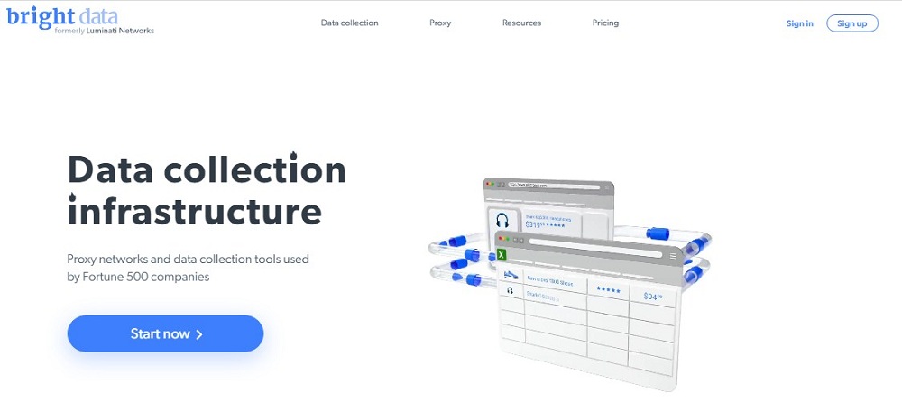 Bright Data Homepage