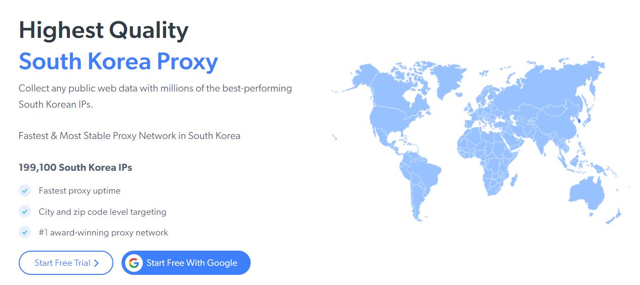 Bright Data South Korea Proxy