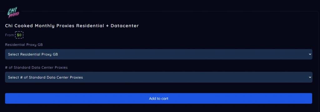 Chi-Proxies-Standard-Plan