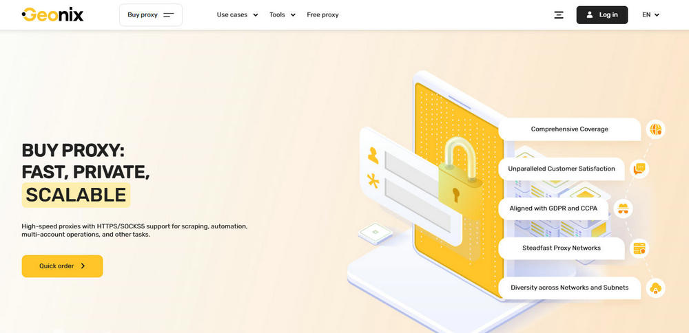 Geonix Homepage New
