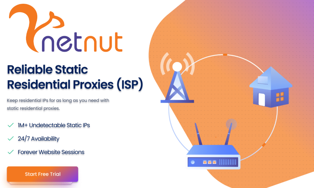 Netnut Static Residential Proxies