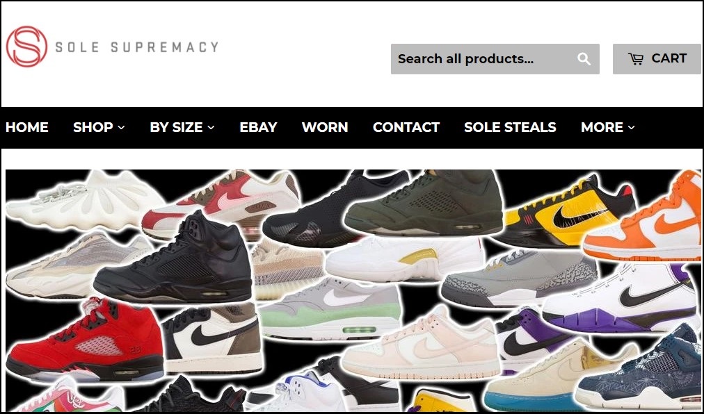 Sole Supremacy homepage