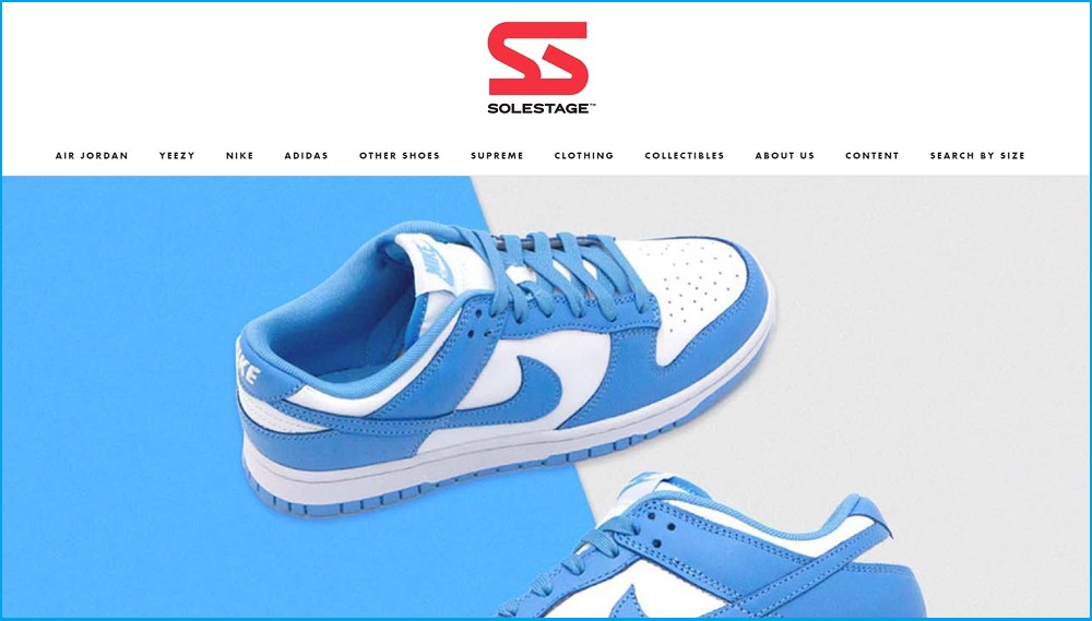 SoleStage homepage