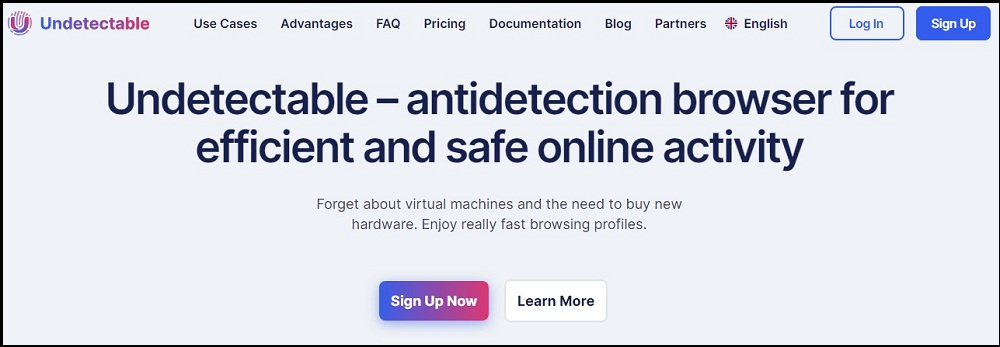 Undetectable Homepage