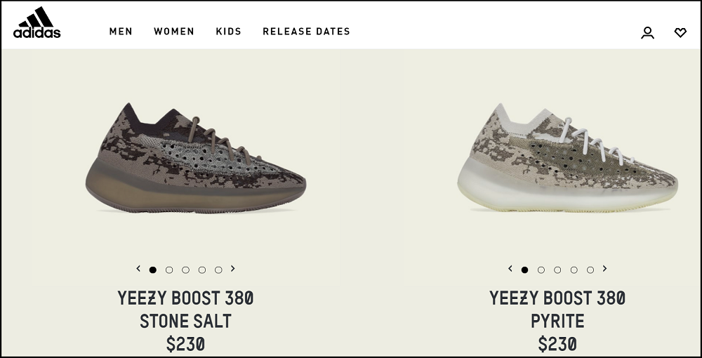 Yeezys 制造商