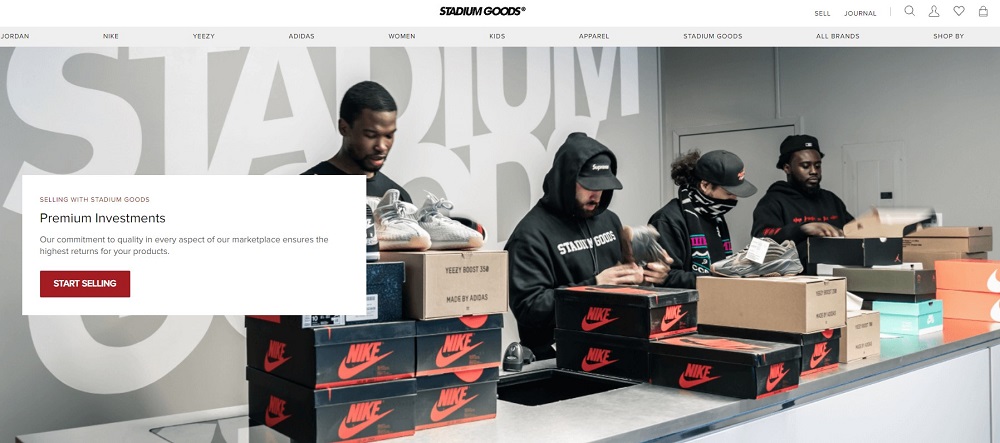 stadium goods reselling