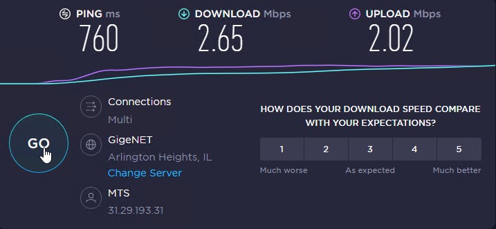 IP 5 代理测试