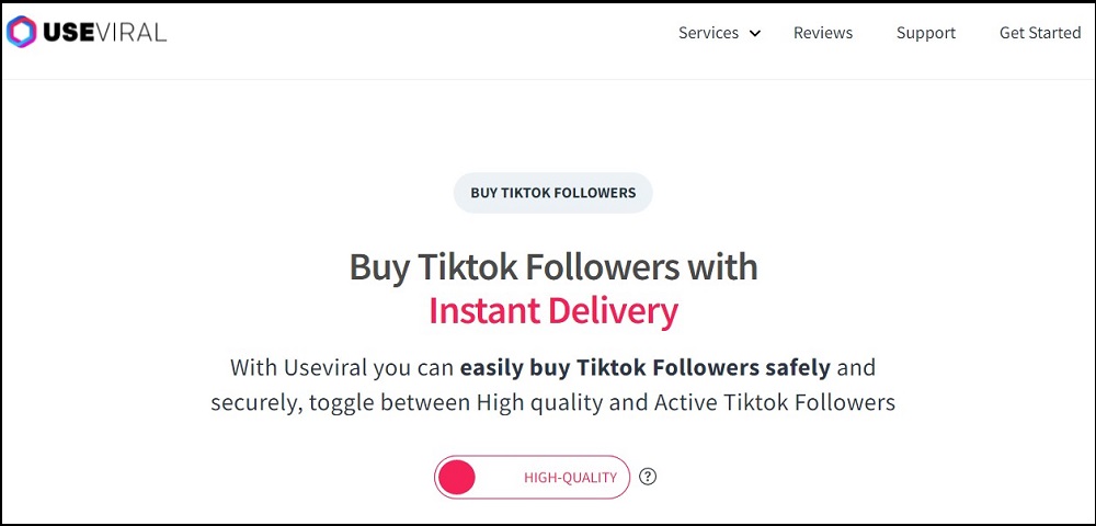 用于 TikTok 机器人的 UseViral