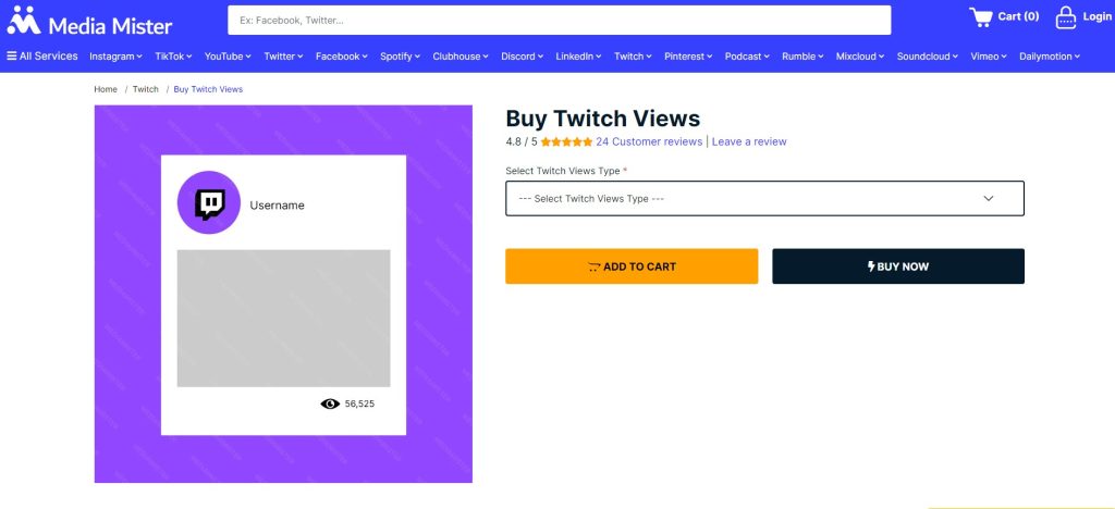 Media Mister YT Twitch Viewer