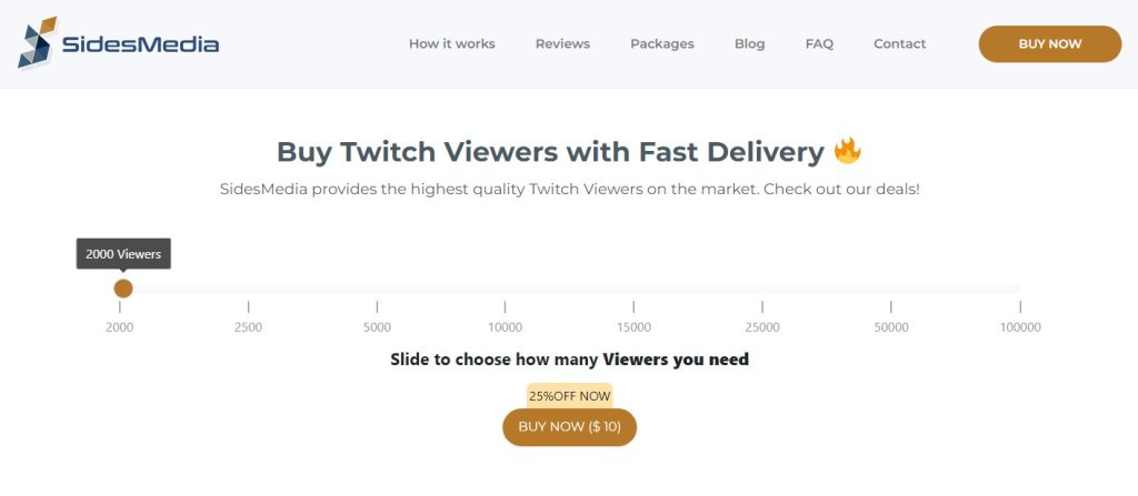 SidesMedia YT Twitch Viewer