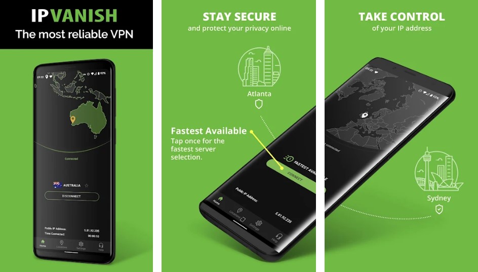 IPVanish app