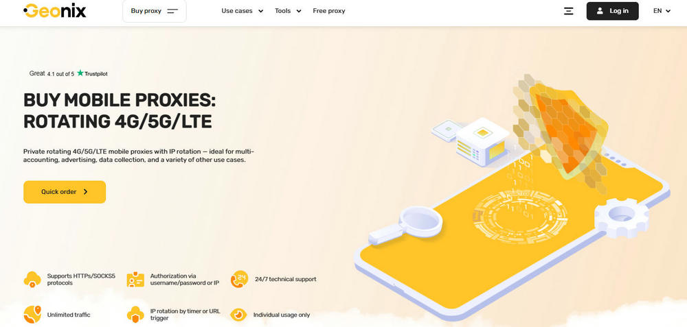 Geonix Mobile Proxy