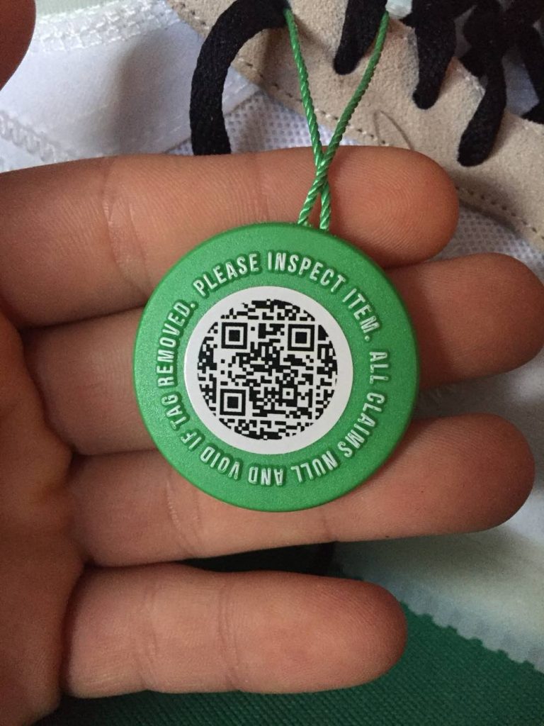 Scan the tag for additional information