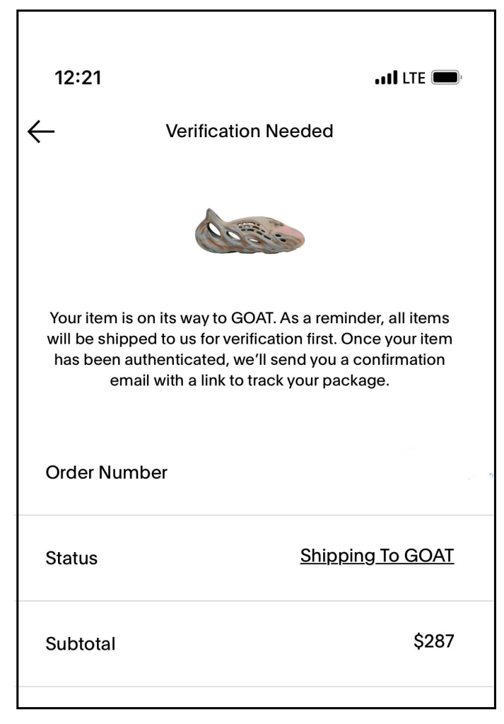 How Long Does GOAT Take To Verify? (2023's Experience - Just Got Verified)  - Stupid Proxy