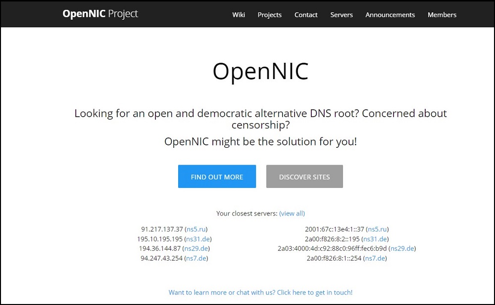 OpenNic Overview