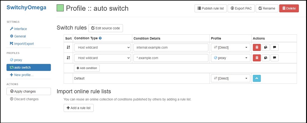 SwitchyOmega profile Auto Swich