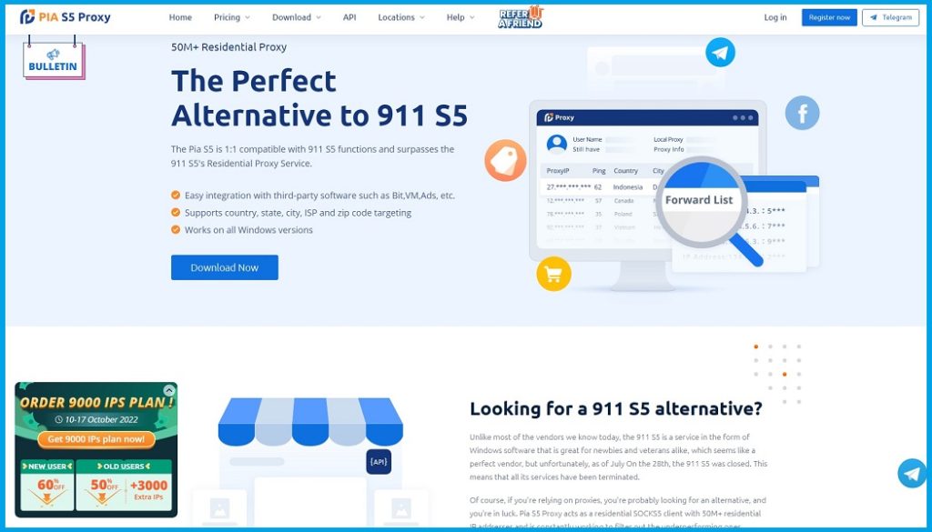 Pia S5 Proxy Review