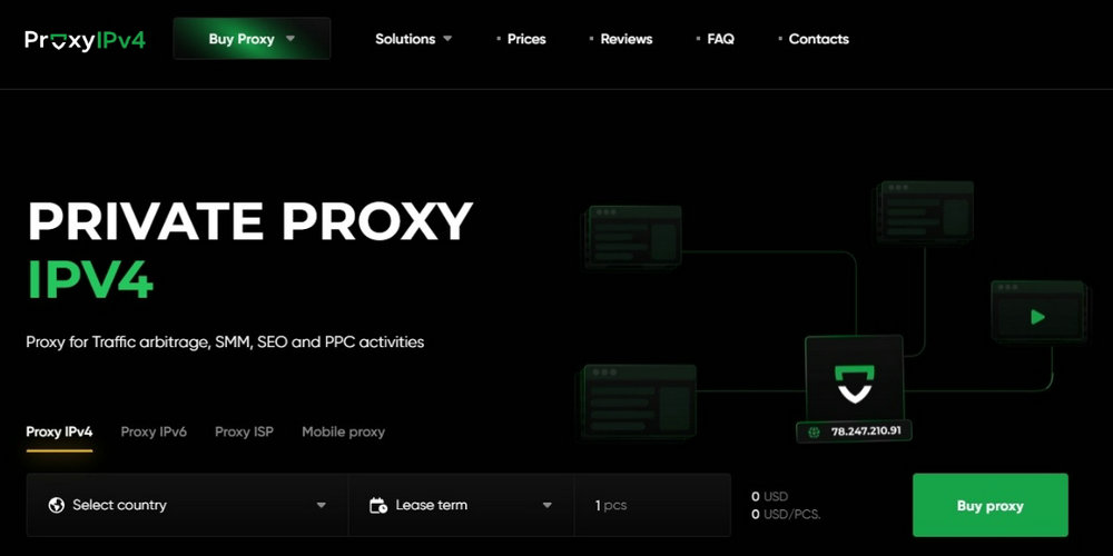 Proxy-IPv4 Home Page