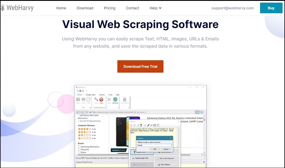 WebHarvy Overview