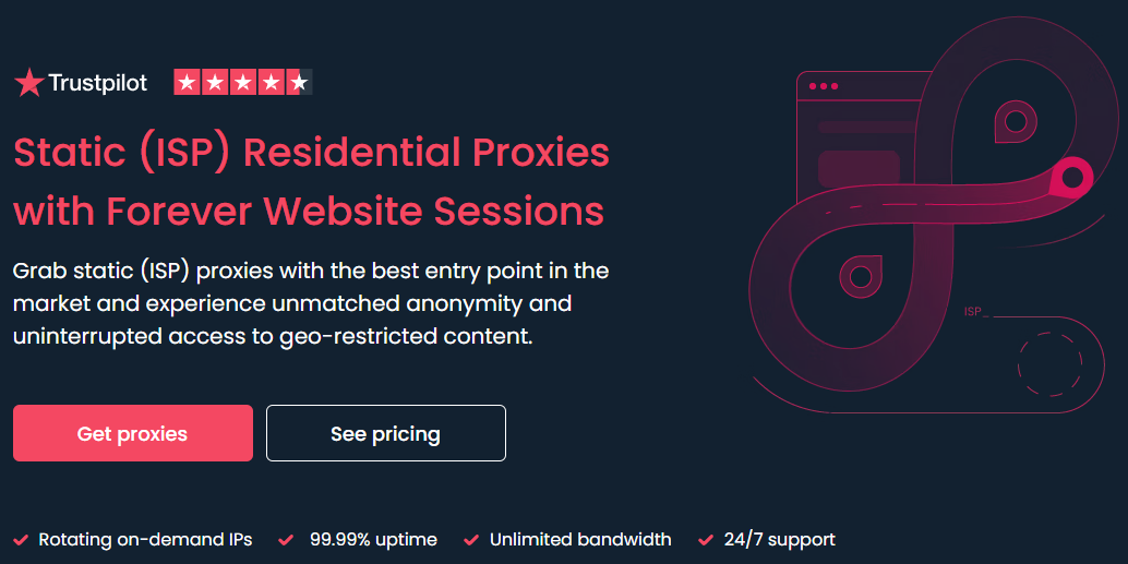 smartproxy ISP proxies