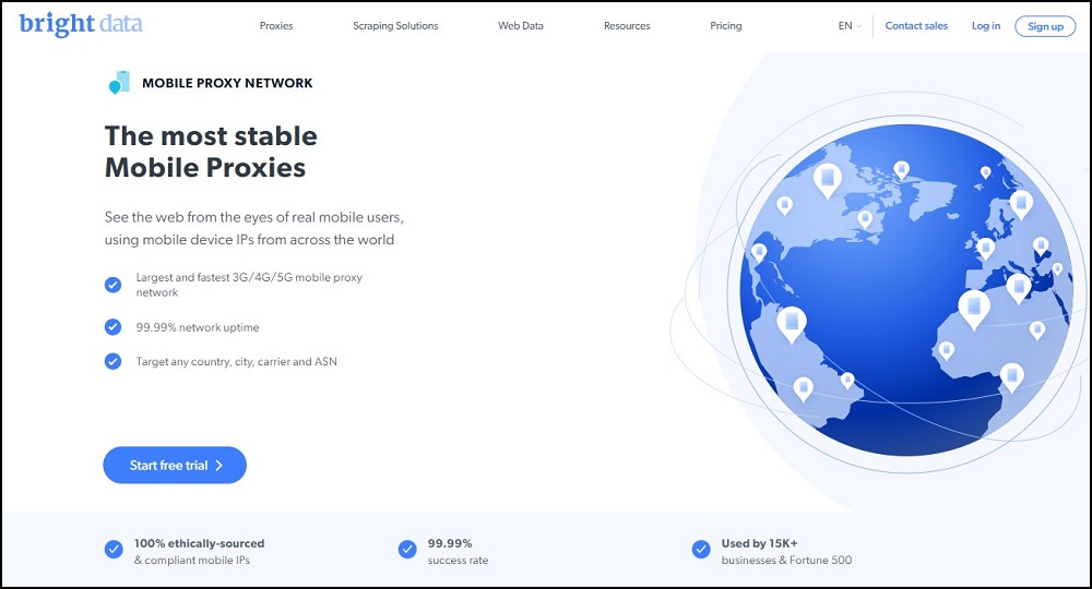 Bright Data Mobile Proxies Overview