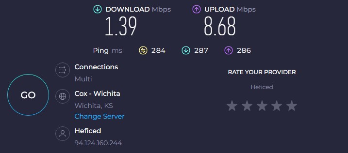 使用proxy-ipv4 进行 IP 测试 2