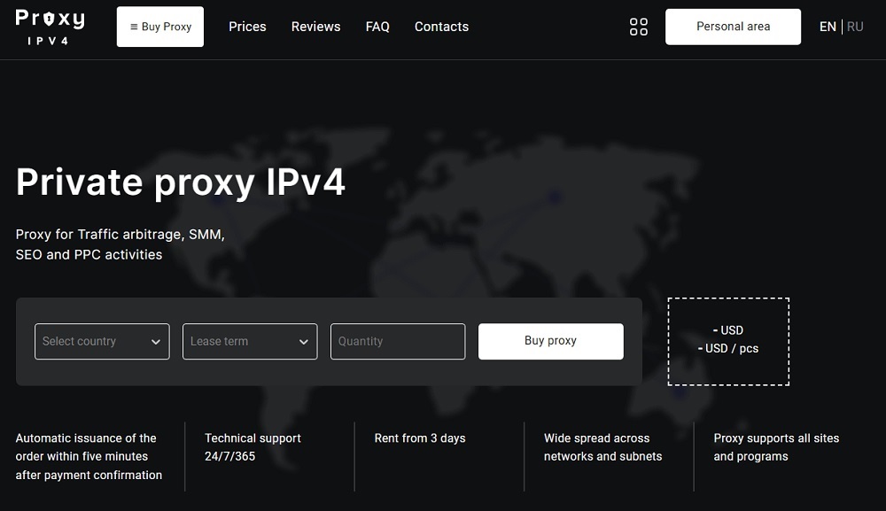 Proxy IPv4 Overview