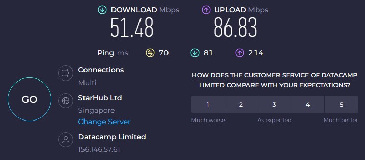 vps IP 测试