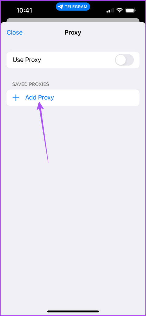 Add Proxy