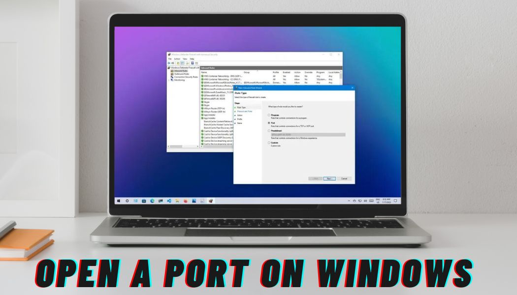 Open a Port on a Windows PC