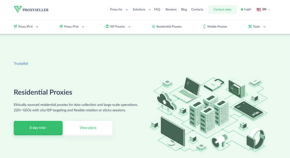 Proxy-Seller Residential Proxy New
