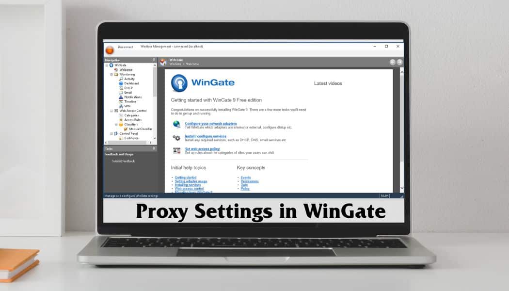 Step by step Proxy Settings in WinGate