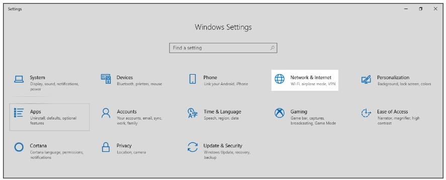 Windows Settings